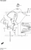 RESERVOIR D'ESSENCE pour Suzuki DR 650 2015