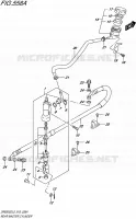 MAITRE CYLINDRE ARRIERE pour Suzuki DR 650 2015