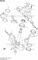 COLONNE DE DIRECTION pour Suzuki DR-Z 400 2014