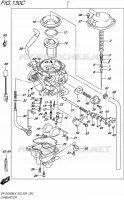 CARBURATEUR (DR Z400SML6 E33) pour Suzuki DR-Z 400 2016
