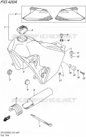RESERVOIR D'ESSENCE pour Suzuki DR-Z 400 2016