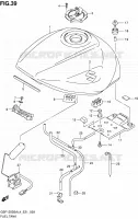 RESERVOIR D'ESSENCE pour Suzuki BANDIT 1250 2015