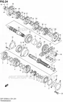 TRANSMISSION pour Suzuki BANDIT 1250 2014