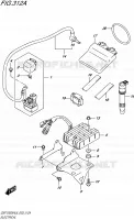 PARTIE ELECTRIQUE (GSF1250SAL6 E03) pour Suzuki BANDIT 1250 2016