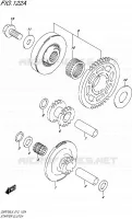 ROUE LIBRE DE DEMARREUR pour Suzuki GSR 750 2016