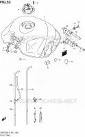RESERVOIR D'ESSENCE pour Suzuki GSR 750 2014