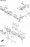 ENSEMBLE SELECTEUR DE VITESSES pour Suzuki GSR 750 2016