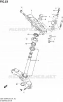 COLONNE DE DIRECTION pour Suzuki GSX-F 1250 2014