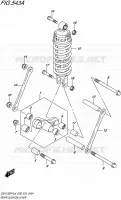 BIELLETTE D'AMORTISSEUR pour Suzuki GSX-F 1250 2016
