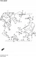 CARENAGES INFERIEUR (FLANCS) pour Suzuki GSX-F 1250 2016