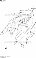 CARENAGES ARRIERE  (MODELE K1) pour Suzuki HAYABUSA 1300 2000
