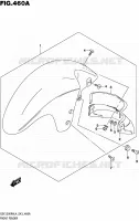 GARDE BOUE AVANT pour Suzuki HAYABUSA 1300 2014