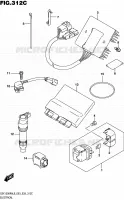 PARTIE ELECTRIQUE (GSX1300RAL6 E33) pour Suzuki HAYABUSA 1300 2016