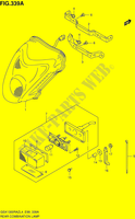 ENSEMBLE FEU ARRIERE (N/REFLECTOR) pour Suzuki HAYABUSA 1300 2014