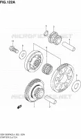 ROUE LIBRE DE DEMARREUR pour Suzuki HAYABUSA 1300 2015