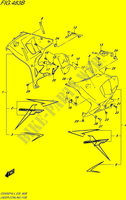 CARENAGES INFERIEUR (FLANCS) (YVB) pour Suzuki GSX-F 650 2014