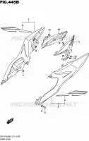 CARENAGES ARRIERE (AJP,JSP) pour Suzuki GSX-R 1000 2016