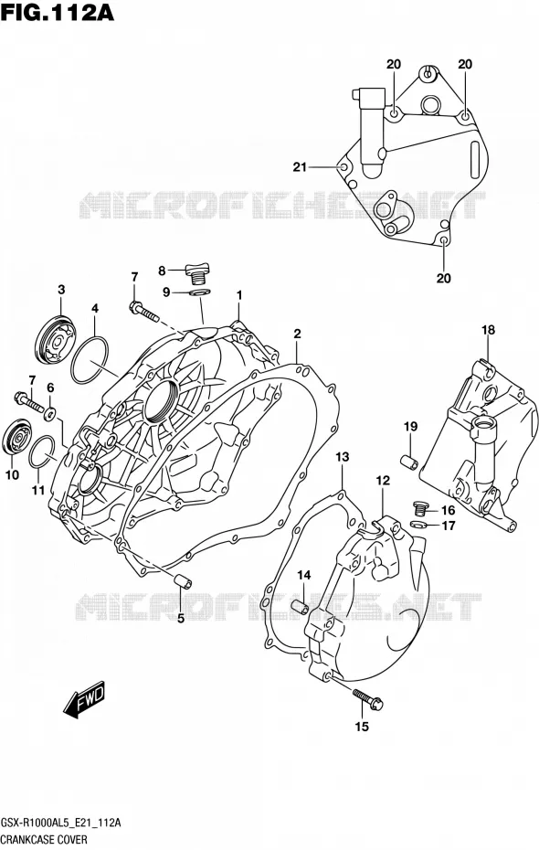 CARTER Suzuki MOTO 1000 GSX-R 2015  GSX-R1000AUF L5