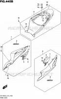 CARENAGES ARRIERE (ARD) pour Suzuki GSX-R 600 2015