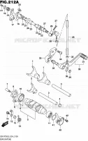 ENSEMBLE SELECTEUR DE VITESSES pour Suzuki GSX-R 750 2015