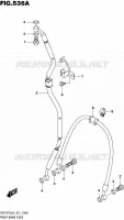 DURITE DE FREIN AVANT pour Suzuki GSX-R 750 2015