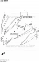 CARENAGES INFERIEUR (FLANCS) pour Suzuki GSX-S 1000 2016