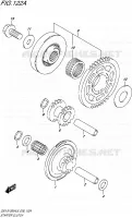 ROUE LIBRE DE DEMARREUR pour Suzuki GSX-S 1000 2016
