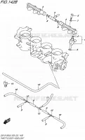 SYSTÈME D'INJECTION (GSX S1000AL6 E28) pour Suzuki GSX-S 1000 2016