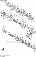 TRANSMISSION pour Suzuki GSX-S 1000 2016