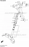 COLONNE DE DIRECTION pour Suzuki GSX-S 1000 2016