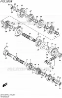 TRANSMISSION pour Suzuki GSX-S 1000 2016