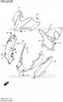 BOL DE PHARE (GW250ZL5 P21) pour Suzuki INAZUMA 250 2015