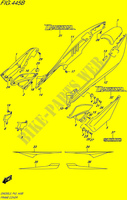 CARENAGES ARRIERE (GW250ZL5 P43) pour Suzuki INAZUMA 250 2015