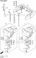 ENSEMBLE SIRENE (GW250JP3L5 P71) pour Suzuki INAZUMA 250 2015