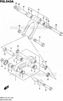 BIELLETTE D'AMORTISSEUR pour Suzuki RM 85 2016