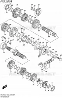 TRANSMISSION pour Suzuki RM-Z 450 2016