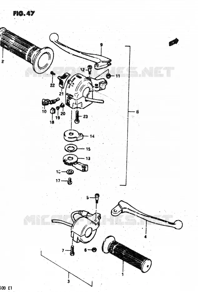 COMMODOS (E41) Suzuki MOTO 50 VAN-VAN 1981  RV50 X