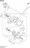 POMPE A EAU pour Suzuki GLADIUS 650 2013