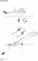 BEQUILLE pour Suzuki GLADIUS 650 2014