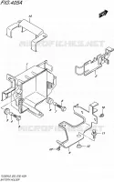 BAC A BATTERIE   OUTILS pour Suzuki TU 250 2016