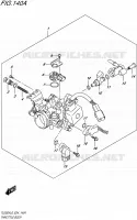 CORPS DE PAPILLON pour Suzuki TU 250 2016