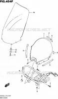 PARE BRISE (UH200AL5 P19) pour Suzuki BURGMAN 200 2015