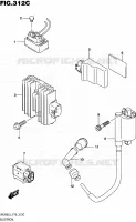 PARTIE ELECTRIQUE (UH200L5 P34) pour Suzuki BURGMAN 200 2015