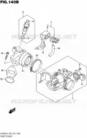 CORPS DE PAPILLON (UH200AL5 P33) pour Suzuki BURGMAN 200 2015