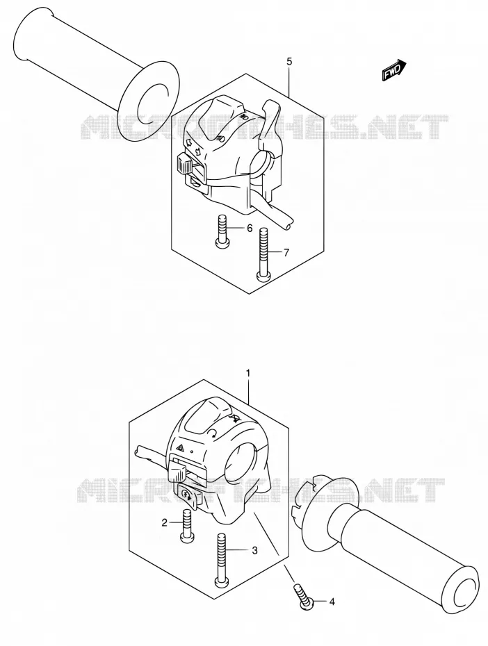 COMMODOS Suzuki MOTO 125 INTRUDER 2007  VL125U K7