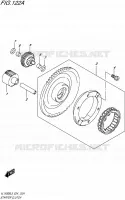 ROUE LIBRE DE DEMARREUR pour Suzuki INTRUDER 1500 2015