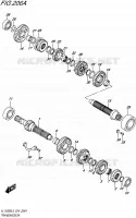 TRANSMISSION pour Suzuki INTRUDER 1500 2015