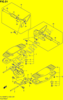 REPOSE PIED (VL1500BTL3 E02) pour Suzuki INTRUDER 1500 2013