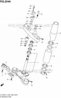 COLONNE DE DIRECTION pour Suzuki BOULEVARD 1500 2014