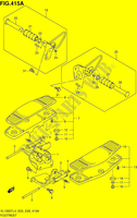 REPOSE PIED pour Suzuki BOULEVARD 1500 2014